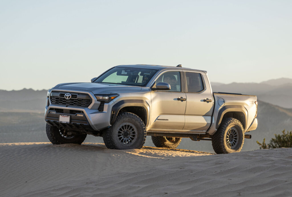 2024 Tacoma with Ride Shocks outfitted with 35 inch tires