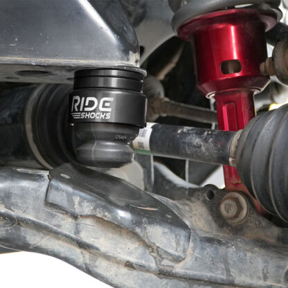 Ride Shocks Tacoma front bump stop installed.