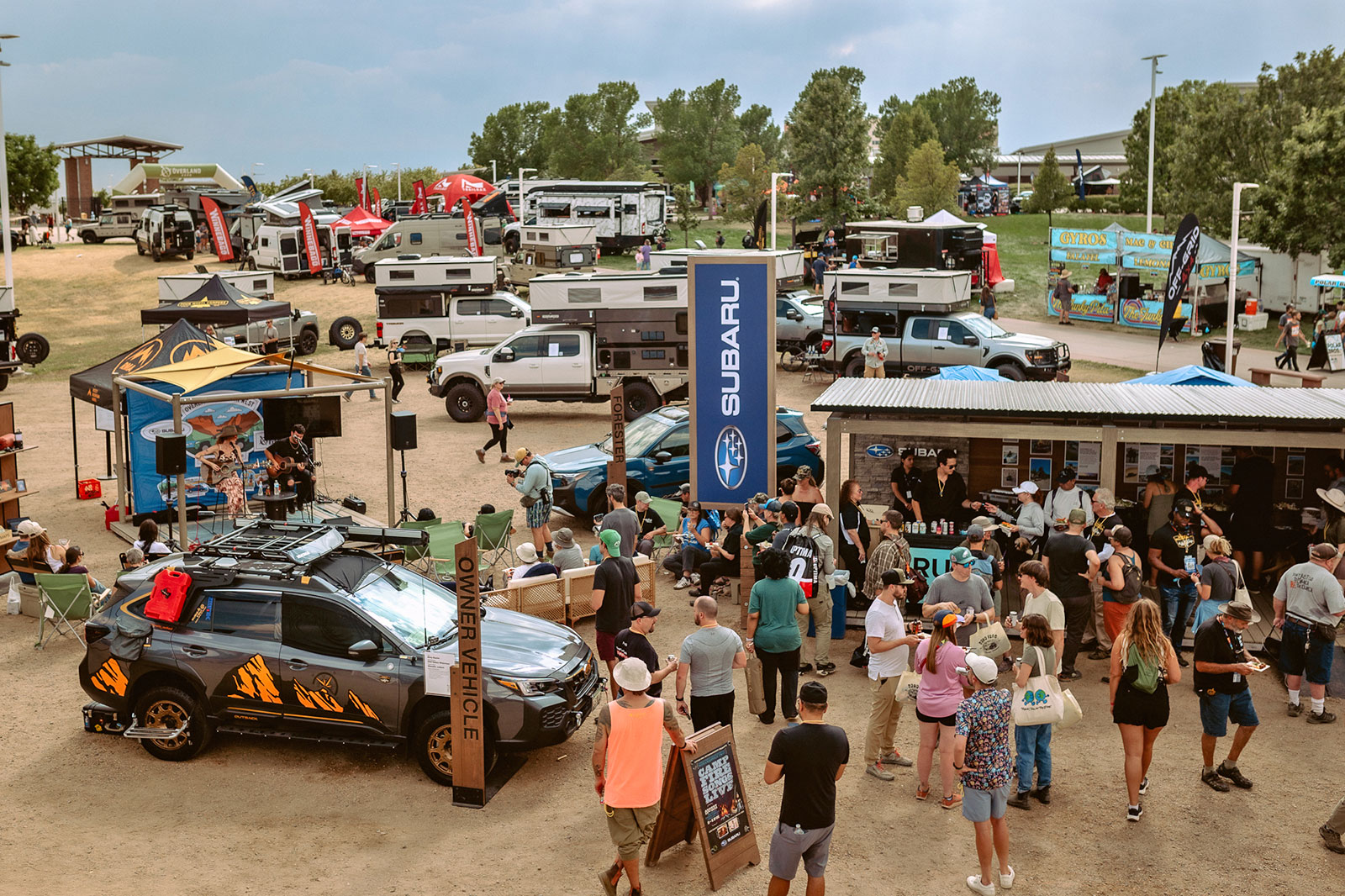Overland Expo Mountain West 2025, Subaru booth