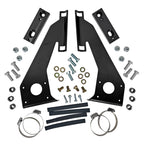 Ride Shocks remote reservoir mounting bracket for the front of a Toyota 4Runner, GX460, GX470 or FJ Cruiser. These mounting brackets will fit KDSS equipped vehicles.