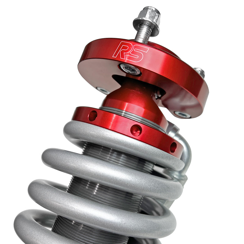 Ride Shocks top hat mount is made from billet aluminum. Ride Shocks coilovers are designed for easy install.