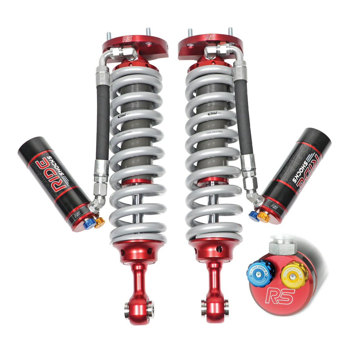 2.5" Front Coilovers, DPA, 2.5" Lift
