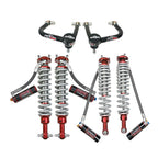 Bronco coilover kit with Ride Shocks. Bronco lift kit includes front and rear 2.5 coilovers pre-tuned for maximum ride quality. Ride Shocks Bronco Kit comes with upper control arm for precise alignment.