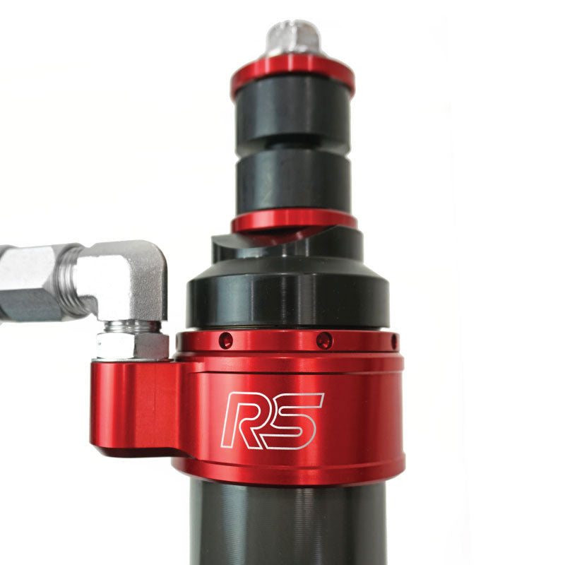 Step top mount shock from Ride Shocks. This stem top mount design is typically found on the rear of a 4Runner, GX460, GX470 or FJ Cruiser. This aluminum shock body and reservoir bridge are CNC machined with high quality standards.